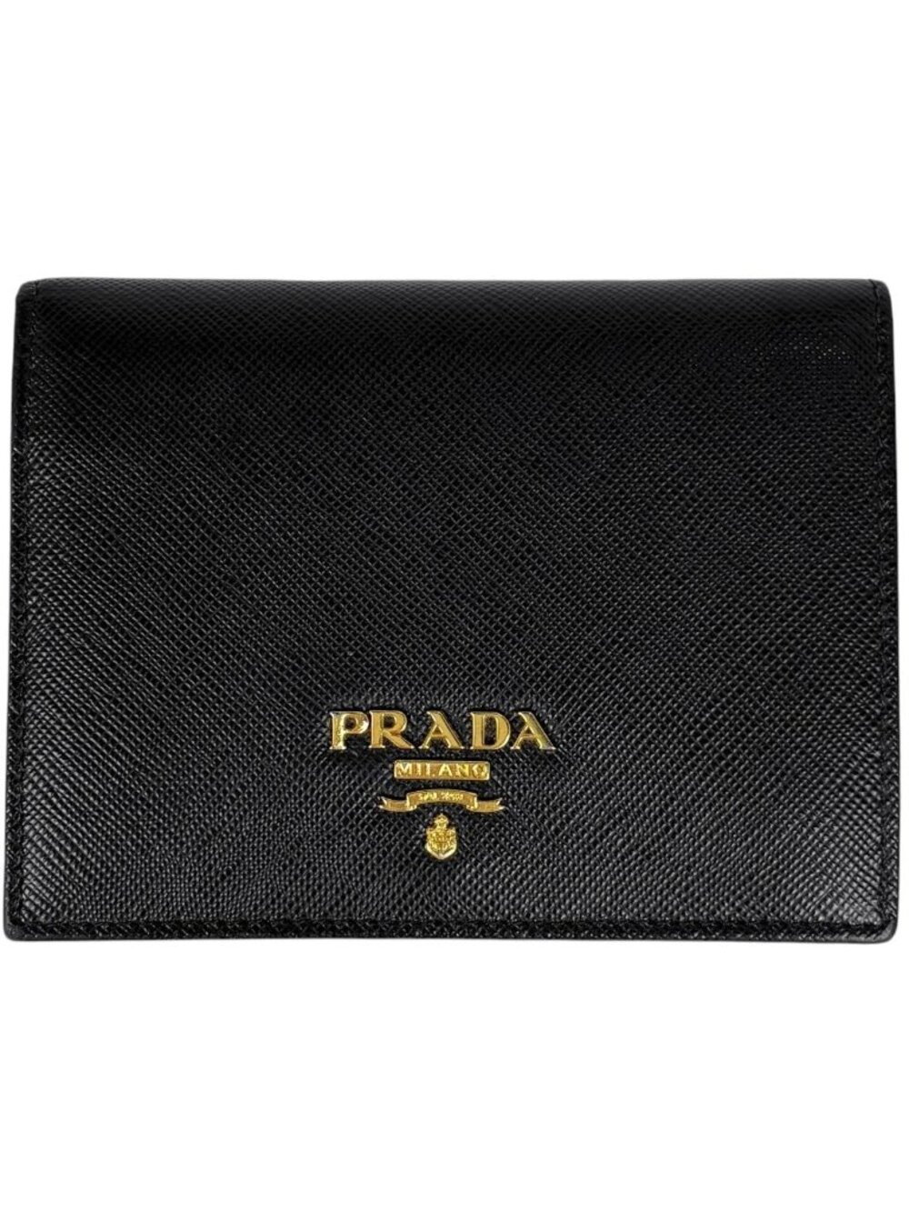 Prada Bifold Wallet Saffiano Leather Nero